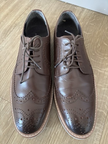 Men asos brown brogue - men’s,