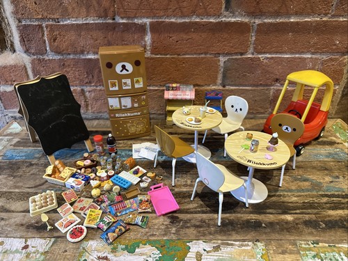 Rilakkuma ment fridge cafe - re-ment,