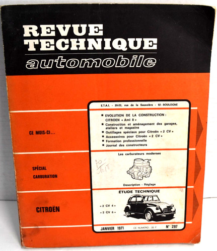 Repair manual revue - repair, technique