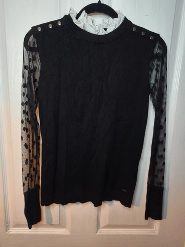 Morgan toi black knit - de,