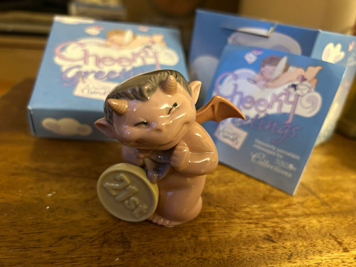 Nao cheeky greetings porcelain - cheeky,