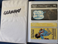 Collectors phone cards from - phone,