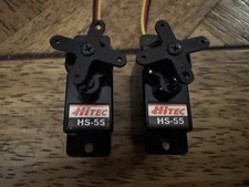 2x (Two) Hitec HS55 Feather