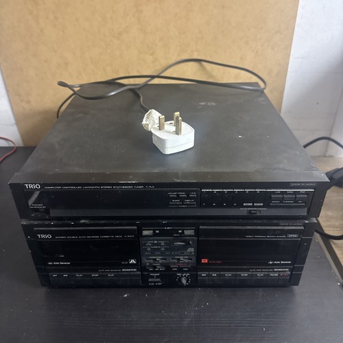 Trio 7lx tuner x 5wx - &, twin