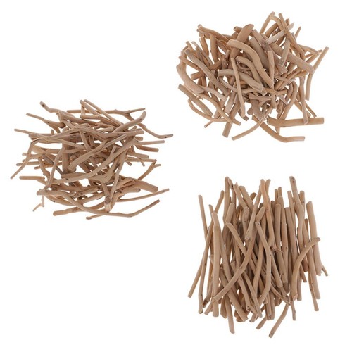 Lot mixed natural driftwood - natural,