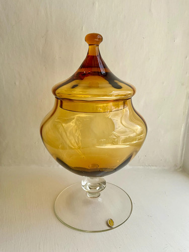 Vintage amber glass - vintage, apothecary