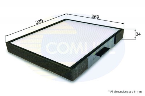Engine cabin pollen filter - engine,