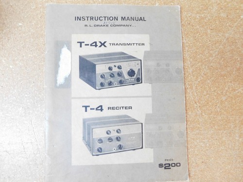 Drake ham radio - t-4x,