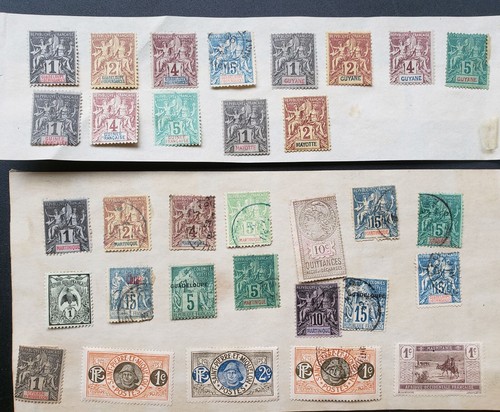 Lot rare old french - 30,