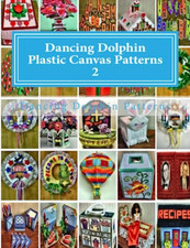 Dancing Dolphin Plastic Canvas