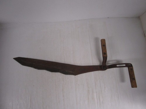 Vintage hand farm sickle - 2,