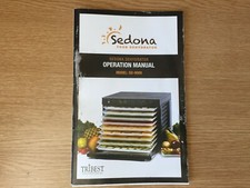 SEDONA DEHYDRATOR OPERATION MANUAL