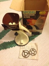 SPONG HACHOIR N705 vintage manual operated mincing / grinding machine 