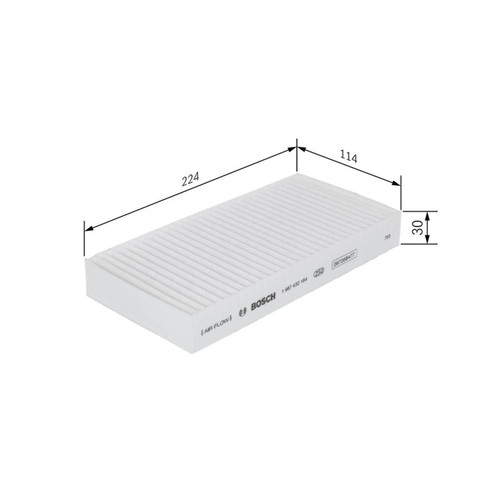 Bosch cabin air - bosch, (pollen