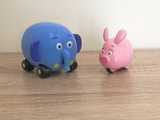 Disney Jungle Junction, Ellyvan Elephant, Zooter Famosa Pig