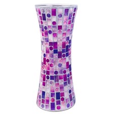 Purple red mosaic - h,