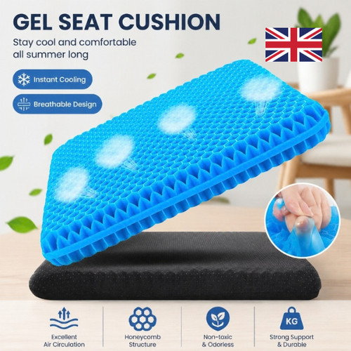 Gel seat cushion extra - gel,
