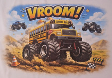 Monster Trucks School Bus