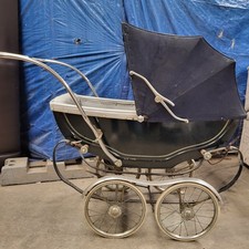 Vintage Coach Built Baby's Pram Osnath Pushchair Prop