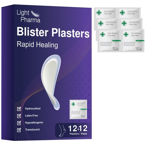Light pharma blister plasters - light,