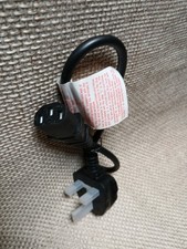 Pro elec 2 m Mains Lead Cable Power Cord for Desktop IECC13 to BS 1363 (B)