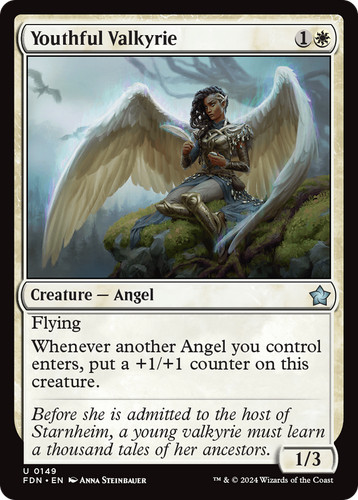 Mtg youthful valkyrie - mtg,