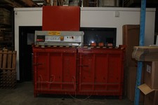 Cardboard and Plastic Twin Chambered Baler Compactor Machine Model Savsjo 8020