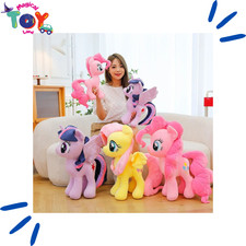 My Little Pony Plush Doll Twilight Sparkle Fluttershy Pinkie Pie Kawaii Toy Gift