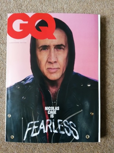 Nicolas cage british - cage, gq