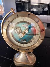 Vintage Seiko Rotational World Globe Quartz QQZ292G Mantel Desk Clock 1990