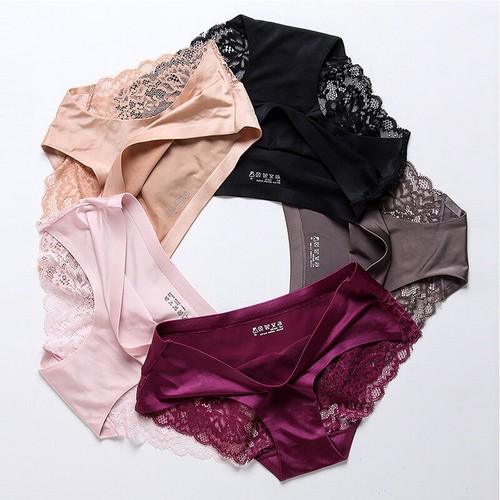 Pack ladies lace knickers - ladies,