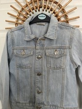 Girls Bleached Wash Denim