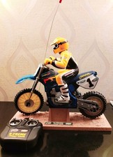 TYCO R/C X-TREME Stunt Cycle Spares/repair Remote No Battery charger  Damage Pic