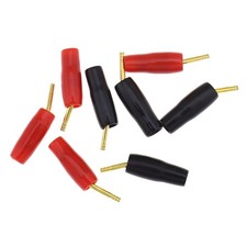 2mm Pure Copper Gold Plated Pin Banana Plug HIFI Speaker Cable Connector 8Pcs