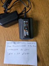 Worxs 20v  Battery Charger