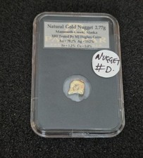 Natural Gold Nugget 2.77g #D XRF Tested