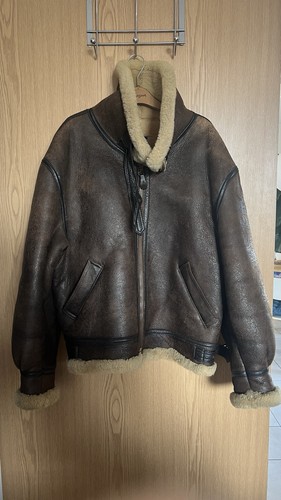Avirex leather shearling - avirex,