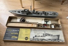 RARE MAYCRAFT Model Boats HMS Destroyer Kit LARGE R/C Ship