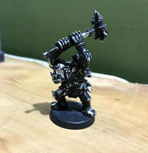 Warhammer 40k orks metal tank - orks,