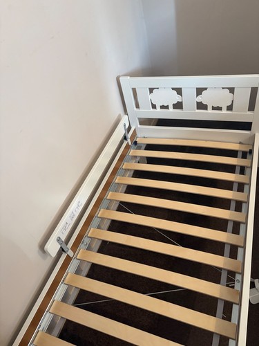Ikea kritter white toddler bed - ikea,