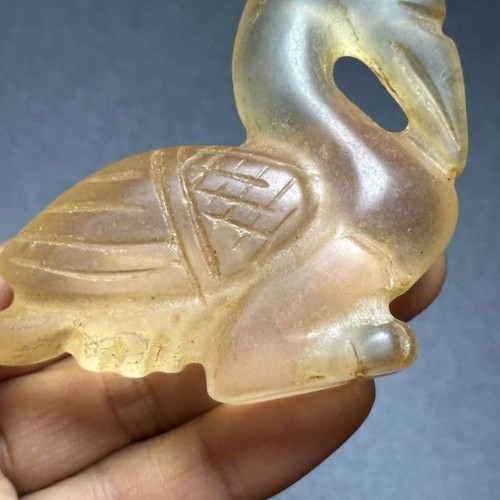 China antique crystal - , duck