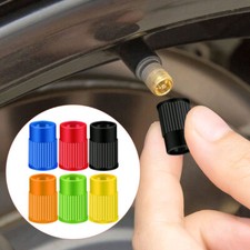 4x Plastic Car Wheel Tyre Tire Valve Caps Stems Air Dust Cover Caps Accessories