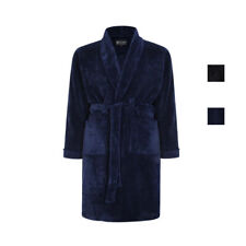 KAM Mens Velour Dressing Gown