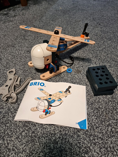 Brio builder wooden helicopter - brio,