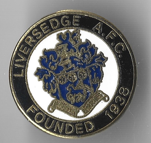 Liversedge enamel football - liversedge,