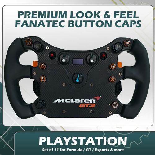 Outlined gloss fanatec button - gloss,