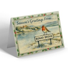 CHRISTMAS CARD - Bonar Bridge
