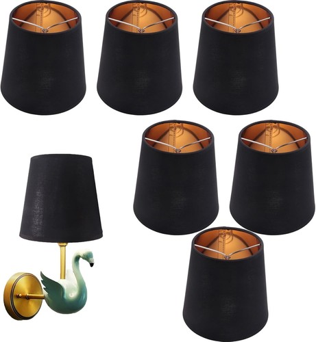 Black lamp shades with gold - shades,