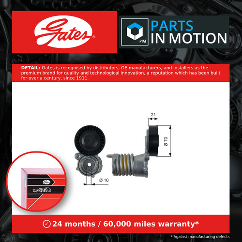 Aux belt tensioner fits - aux,