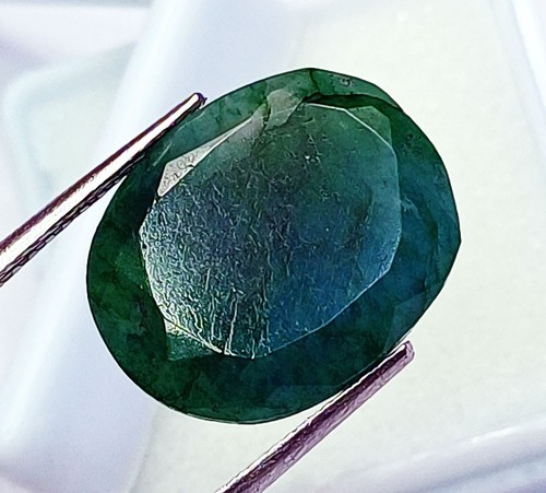 Natural green beryl - ct,